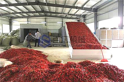河南大型辣椒烘干機